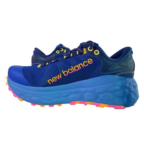 New Balance Fresh Foam X More Trail v2 Running Shoe Women's 8 Wide Blue Apricot - Picture 3 of 11